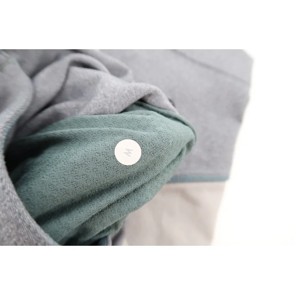 Lululemon Men's City Commute Shorts Sweat Blue‎ Gray Drawstring Size Medium